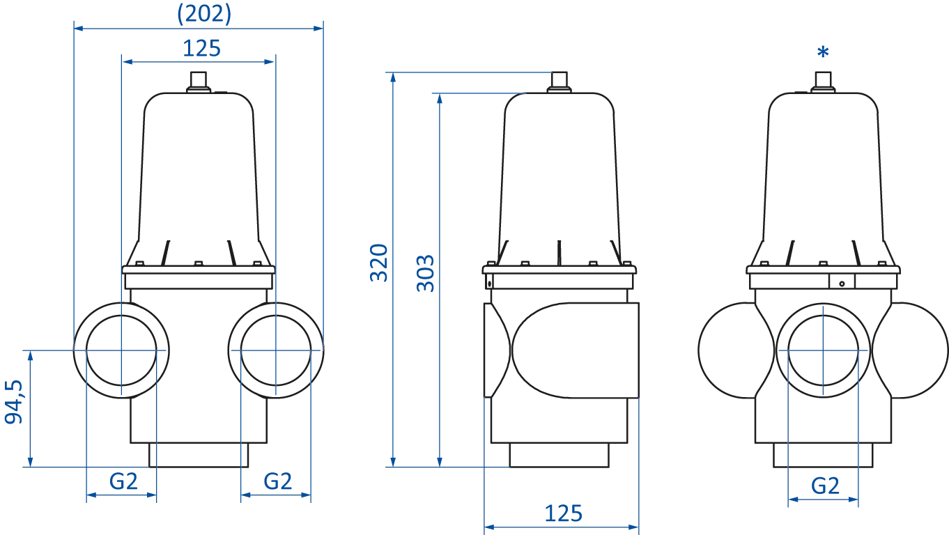 Product Dimensional Drawing Image