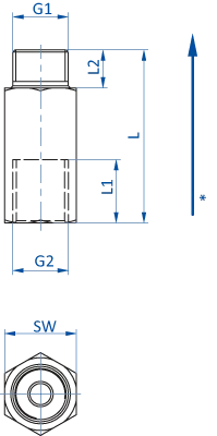 Product Dimensional Drawing Image