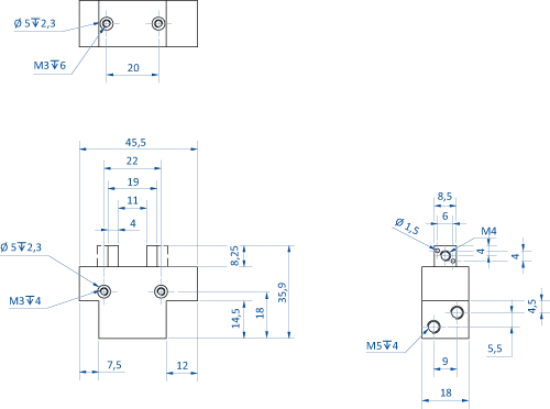 Product Dimensional Drawing Image