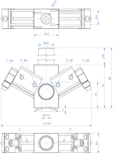 Product Dimensional Drawing Image
