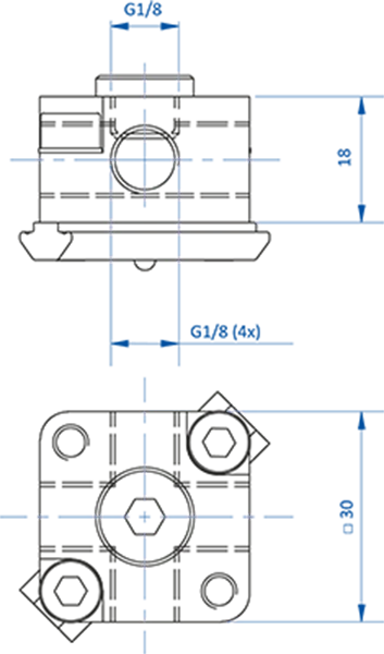Product Dimensional Drawing Image