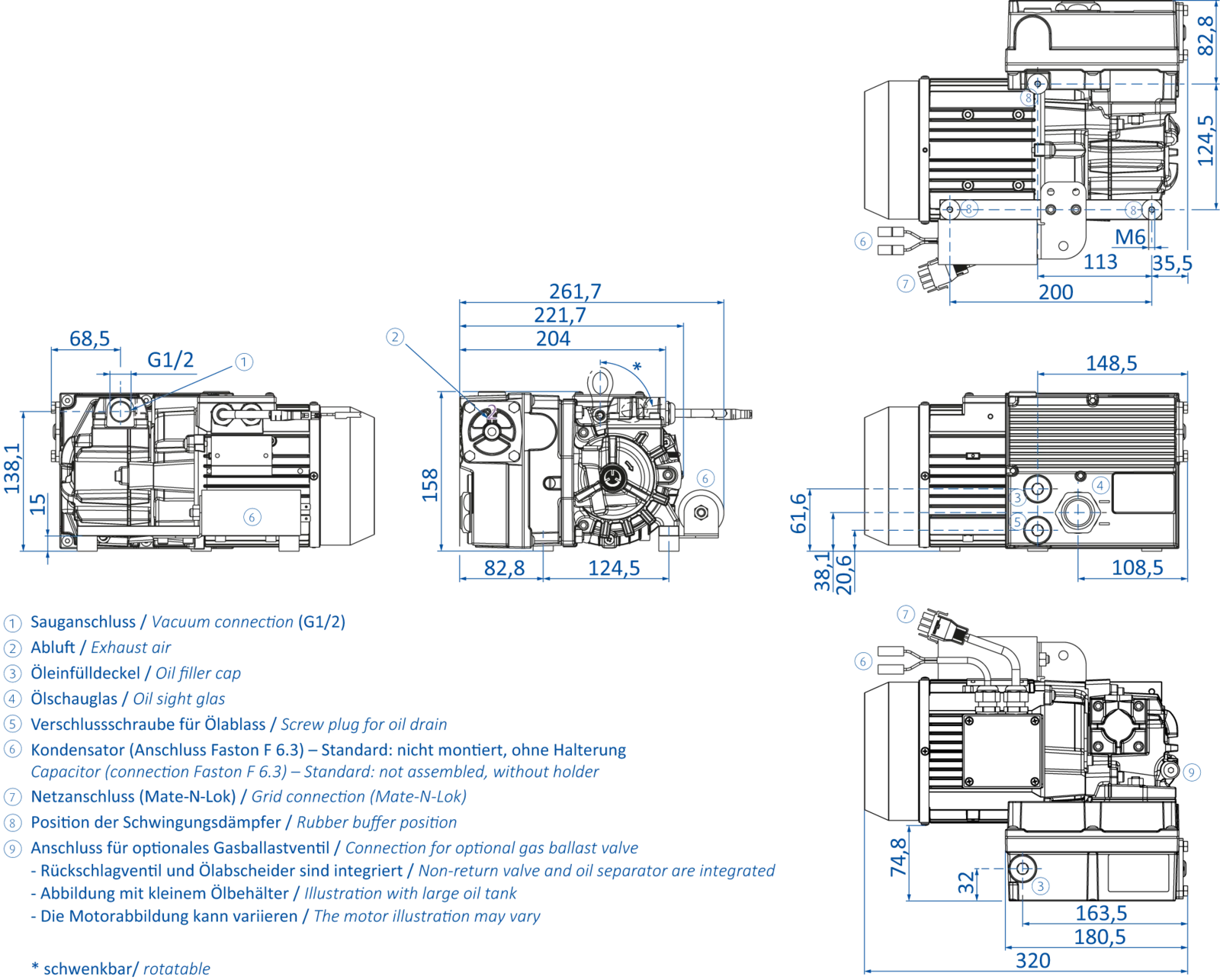 Product Dimensional Drawing Image