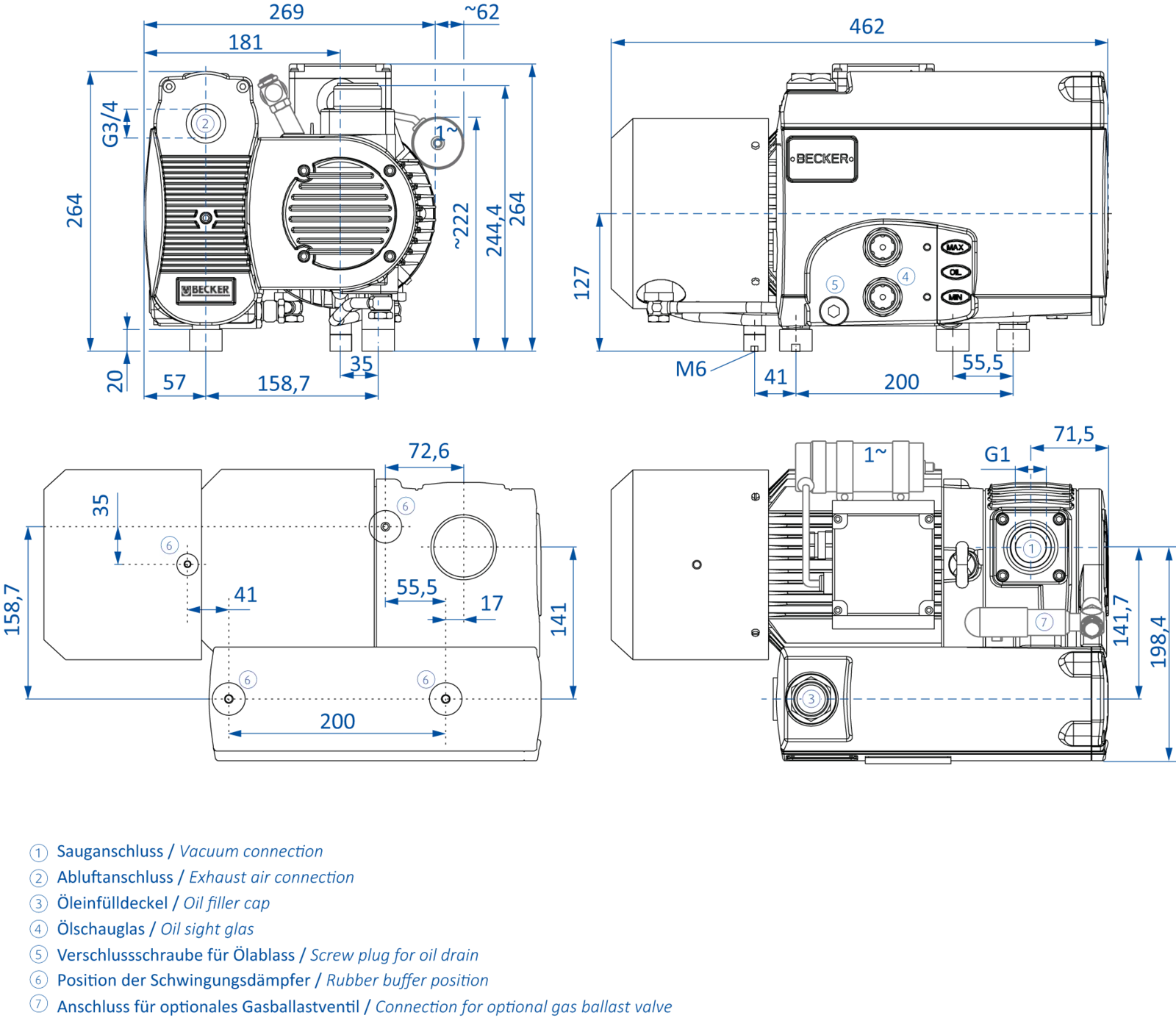 Product Dimensional Drawing Image