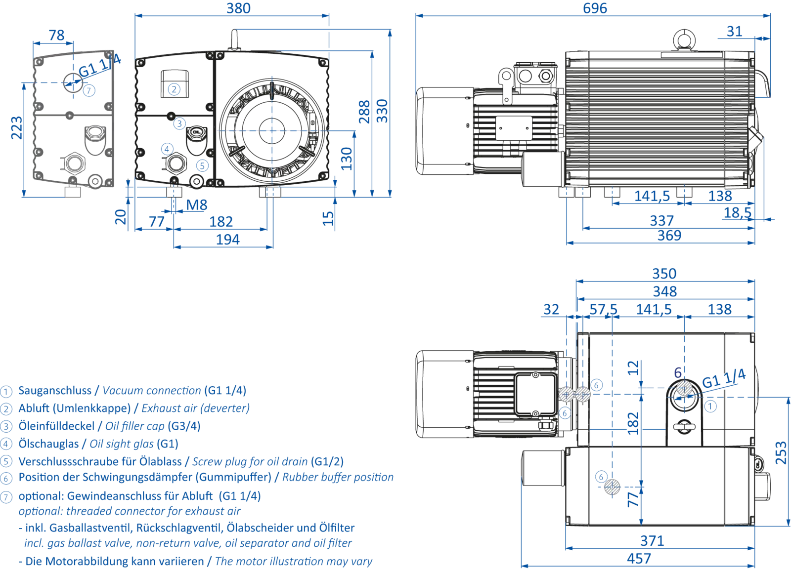 Product Dimensional Drawing Image