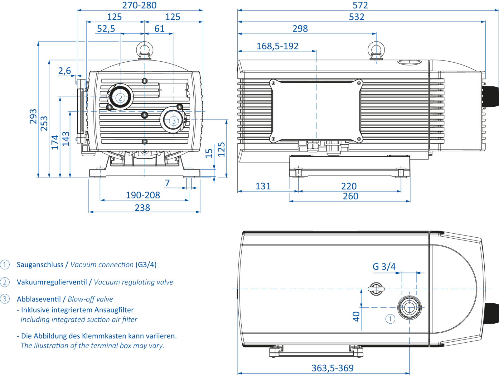 Product Dimensional Drawing Image