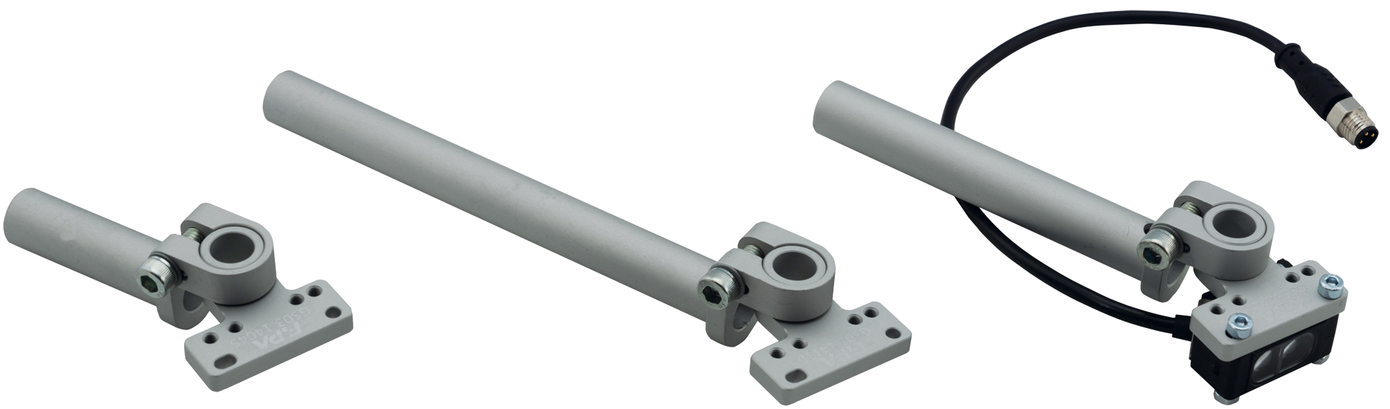 Elbow arm for sensors, clamping Ø 14 mm • FIPA